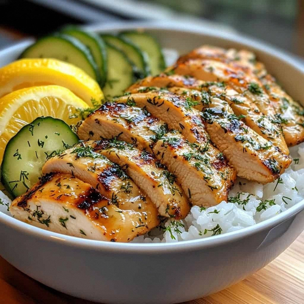 Lemon Dill Chicken Bowls: A Flavorful & Healthy Recipe