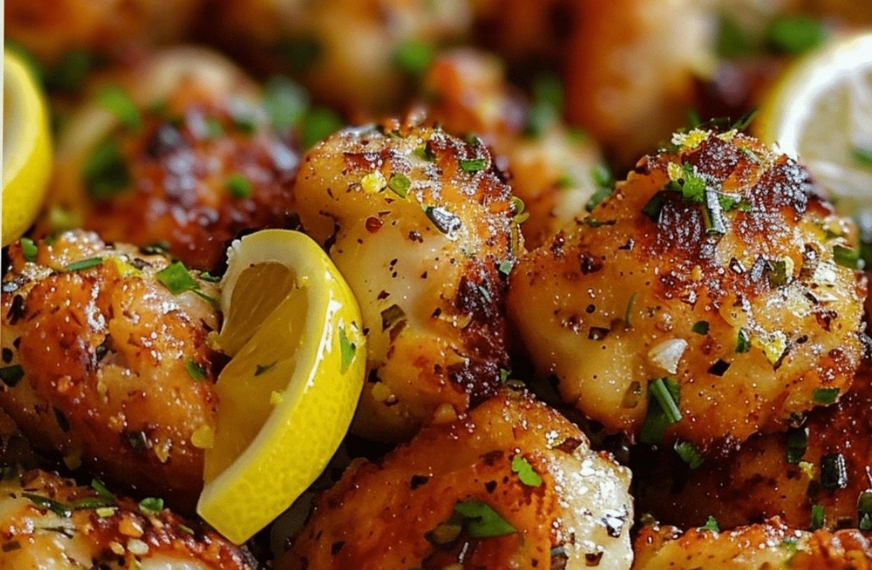 Lemon Garlic Chicken Bites Rec
