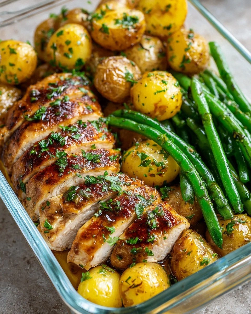 Lemon Garlic Chicken Meal Prep: Easy Weeknight Recipe!