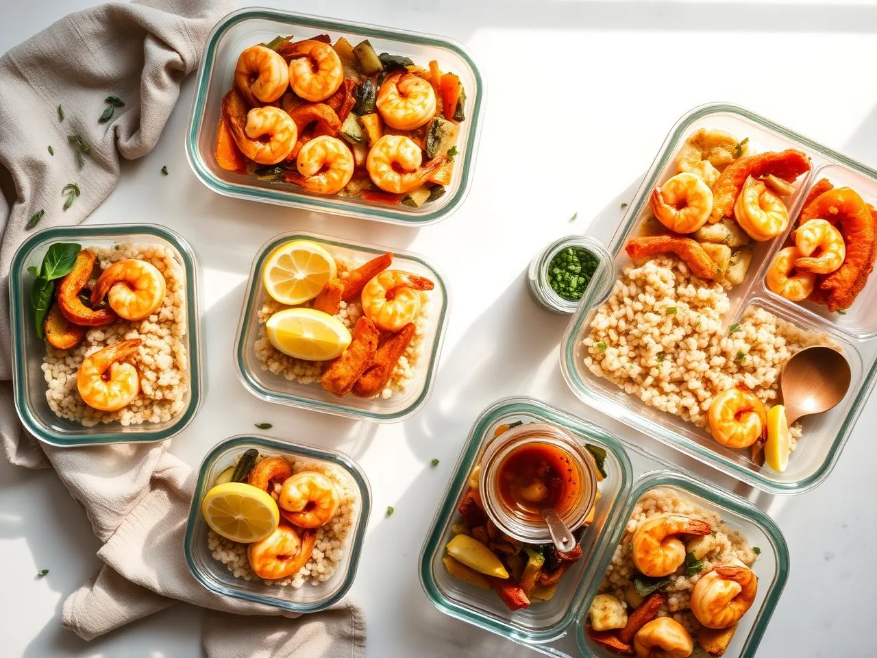 Lemon Garlic Shrimp