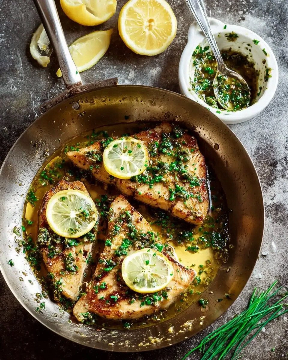 Lemon Garlic Swordfish Recipe
