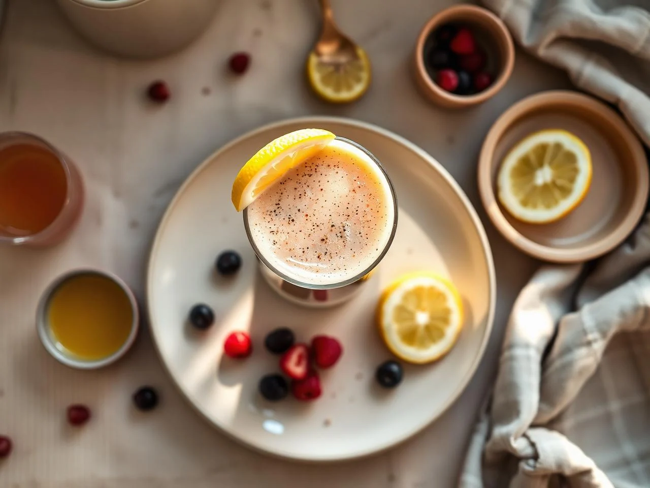 Lemon Ginger Zinger Smoothie