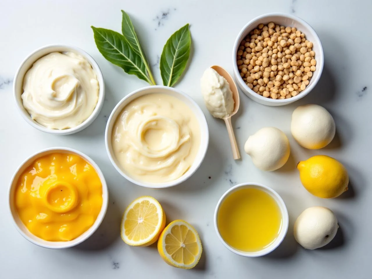 Ingredients for Lemon Granita