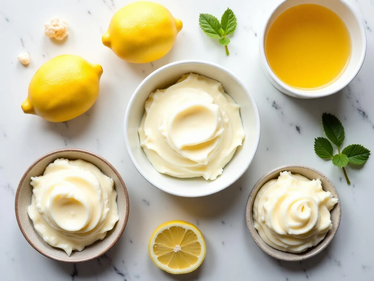 Ingredients for Lemon Granita