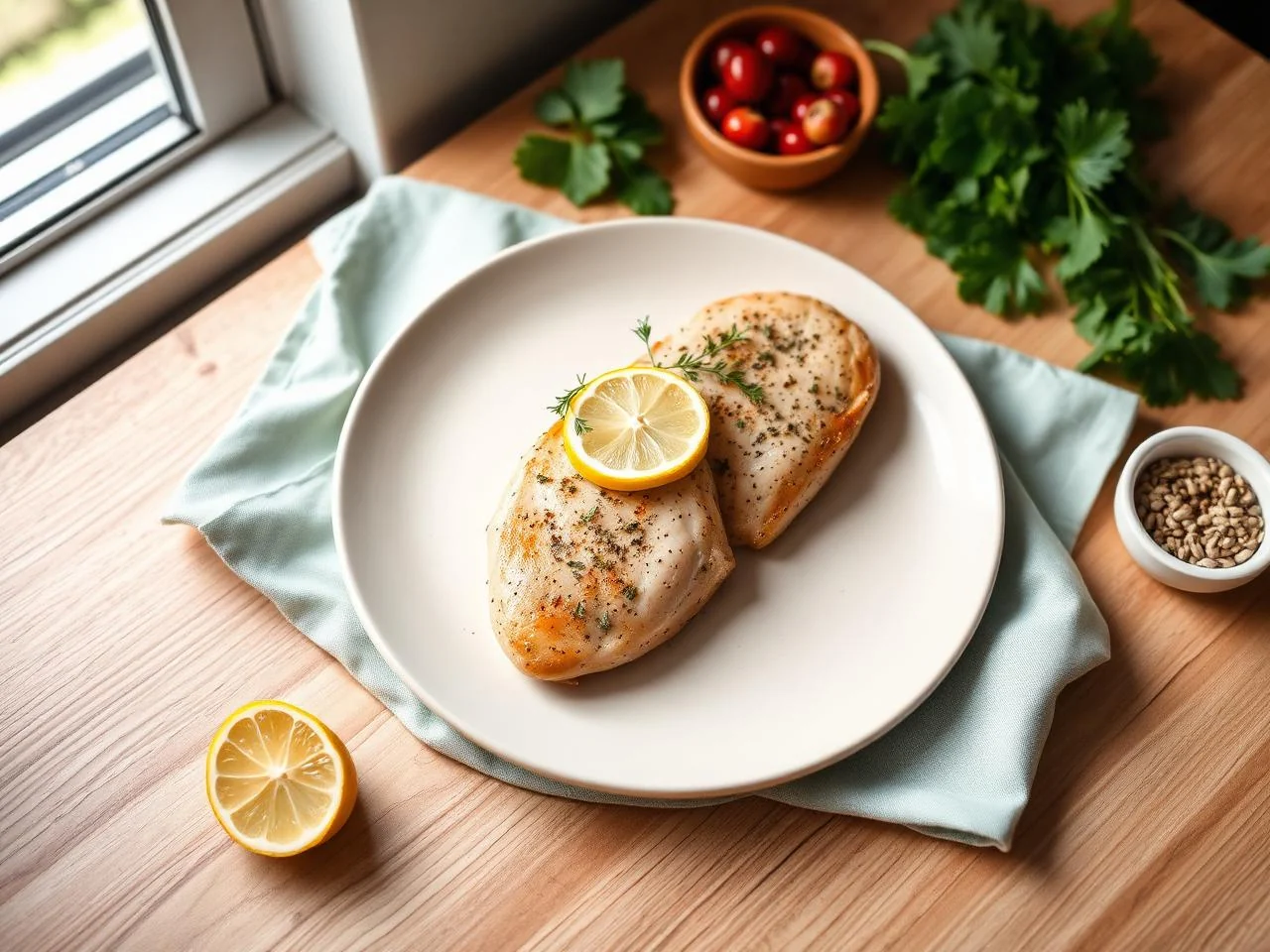 Lemon Herb Chicken Breasts