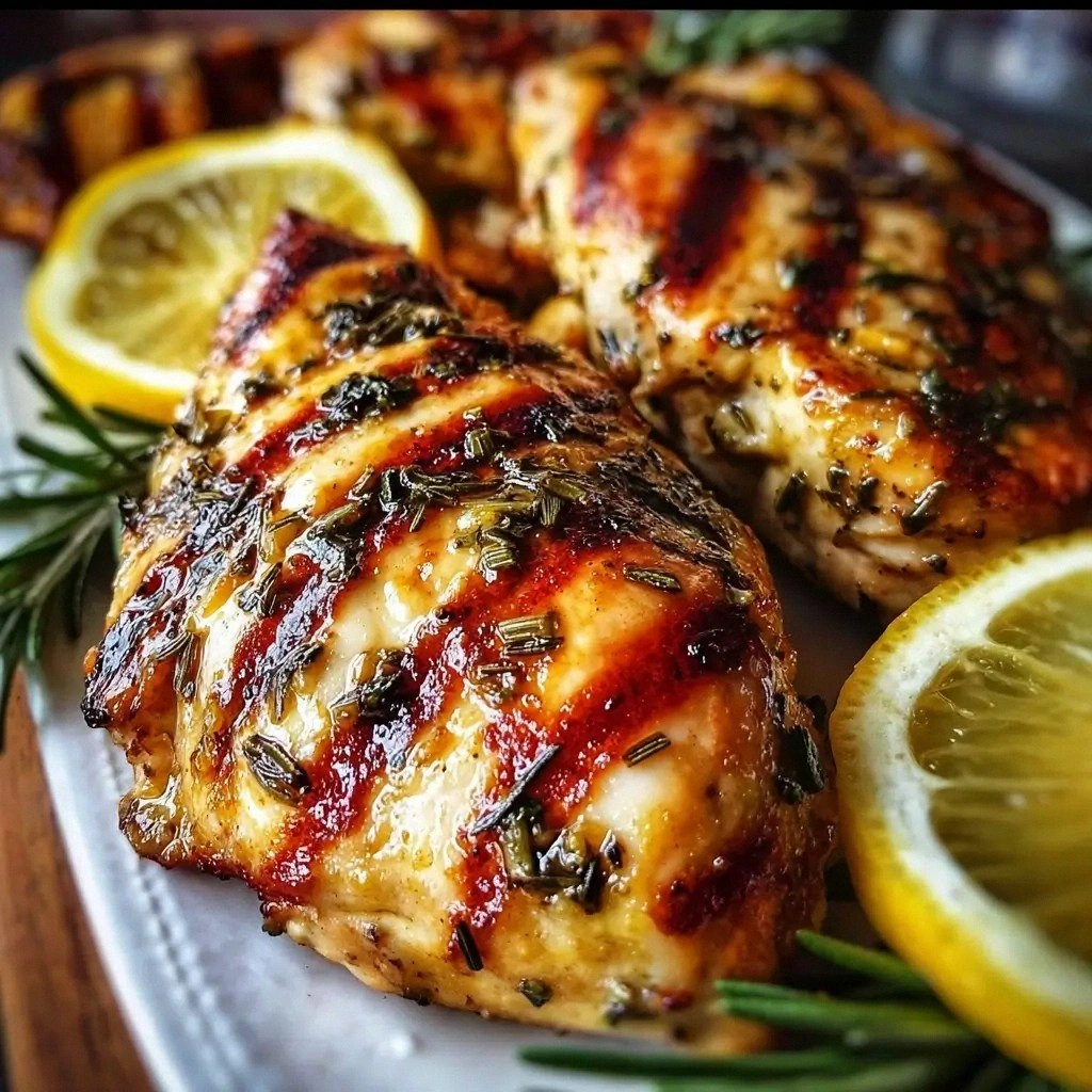 Lemon Herb Grilled Chicken Rec