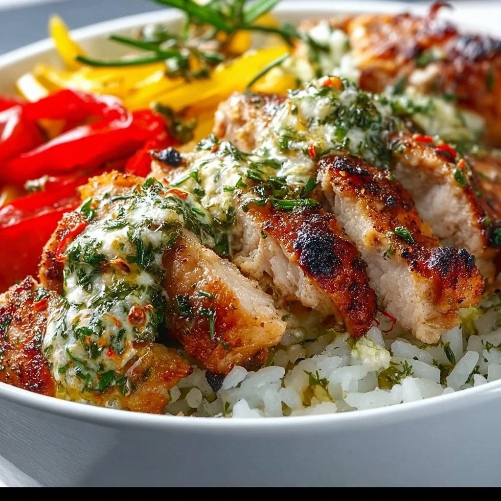 Lemon Herb Roasted Chicken Bow