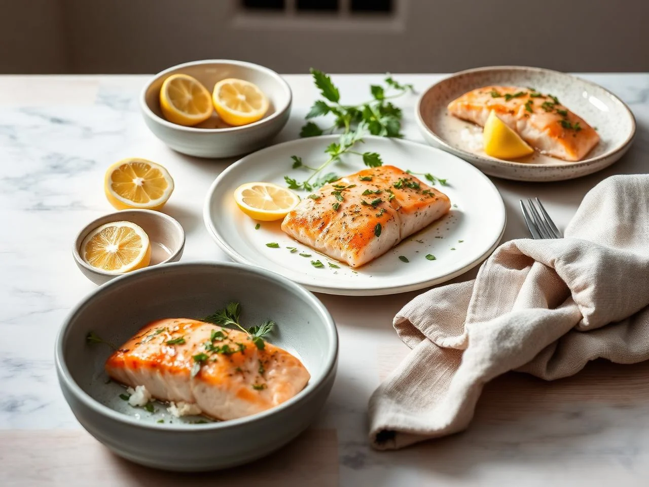 Lemon Herb Salmon