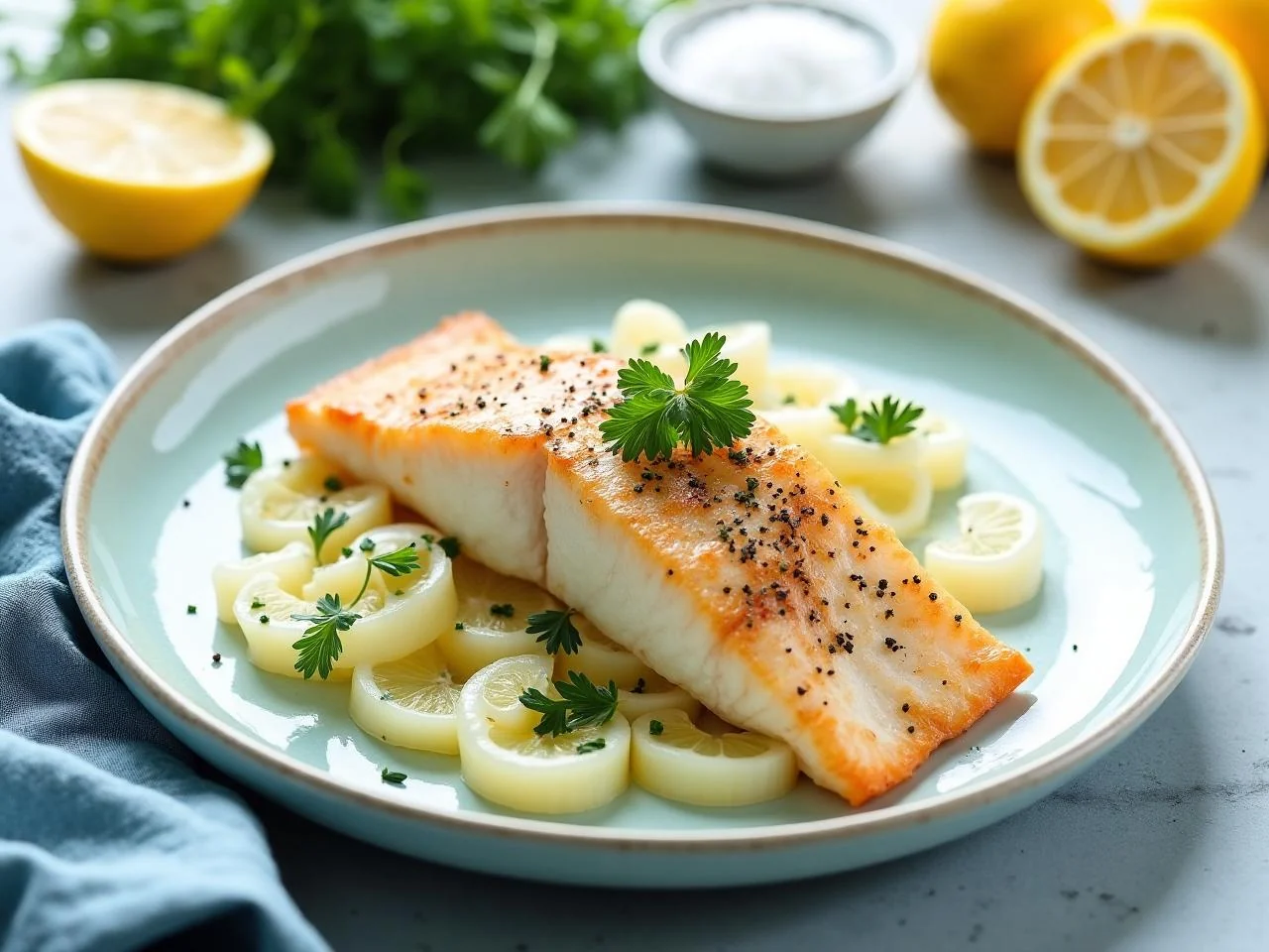 Lemon Herb Tilapia