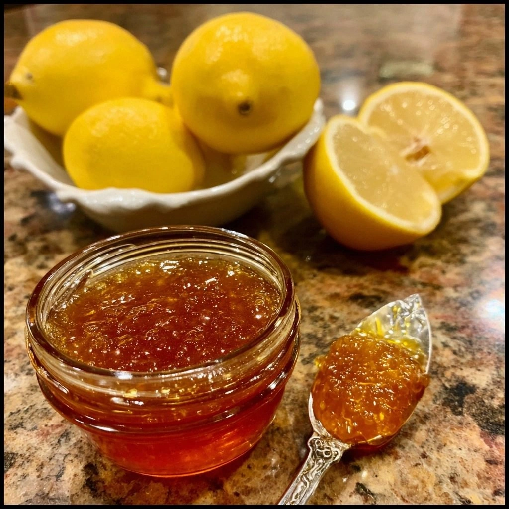 Lemon Honey Ginger Jam