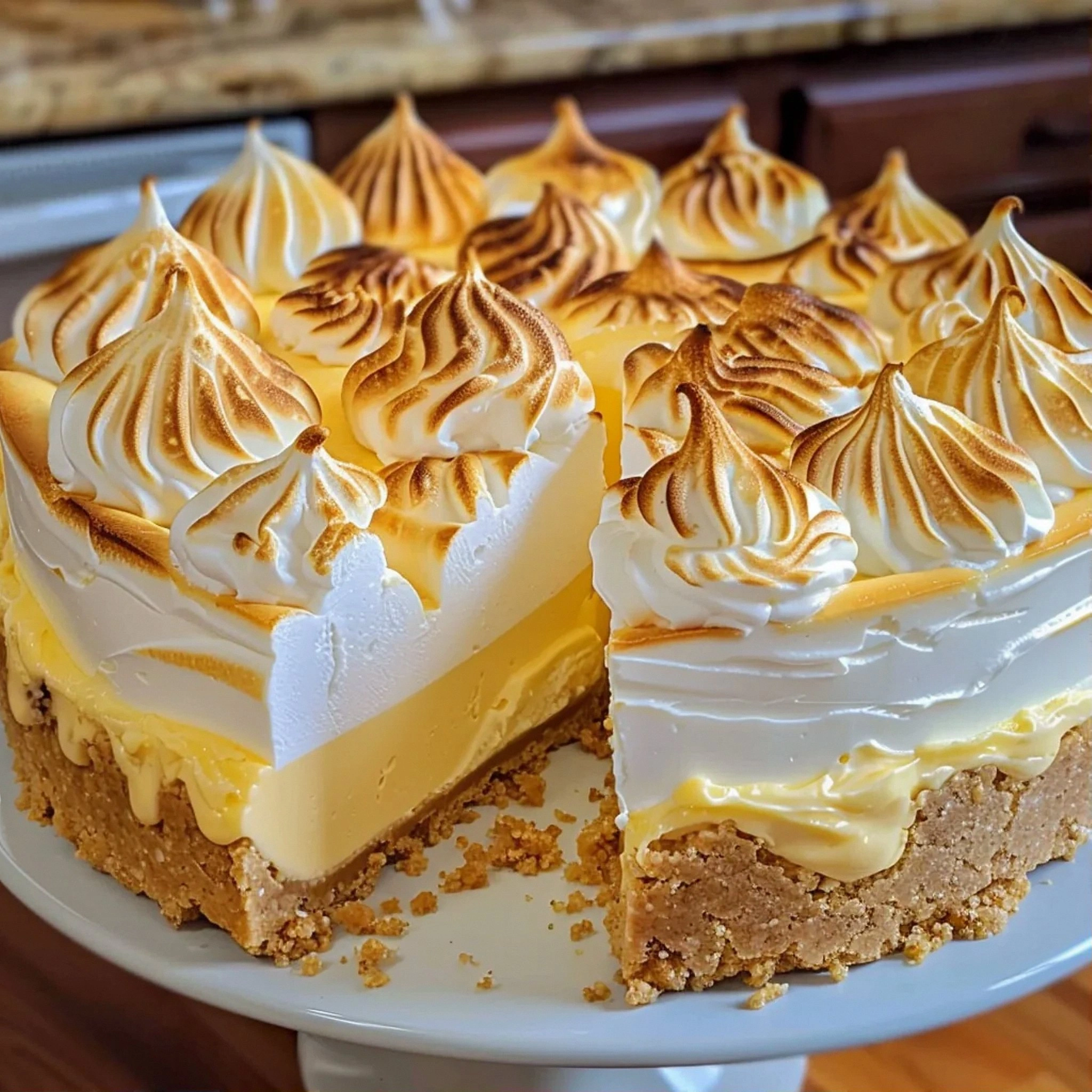 Lemon Meringue Cheesecake Reci