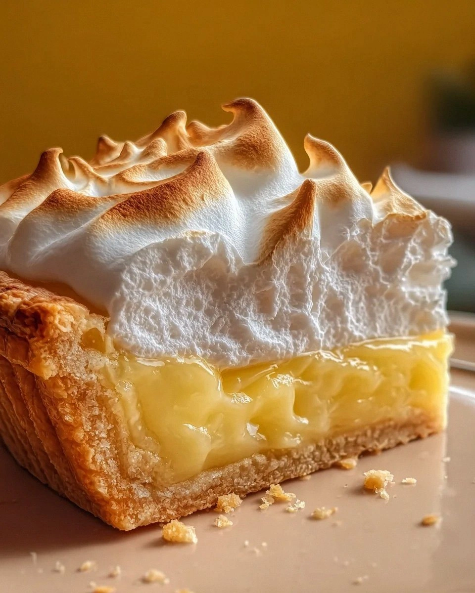 Lemon Meringue Island Delight Pie will captivate your taste buds!