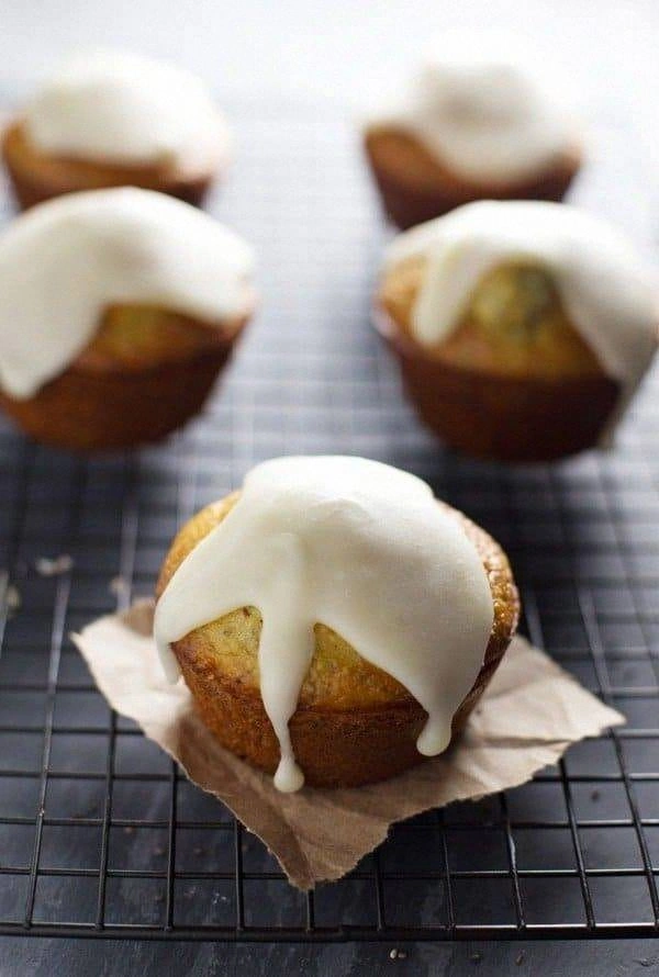 Lemon Muffins with Chia Seeds 