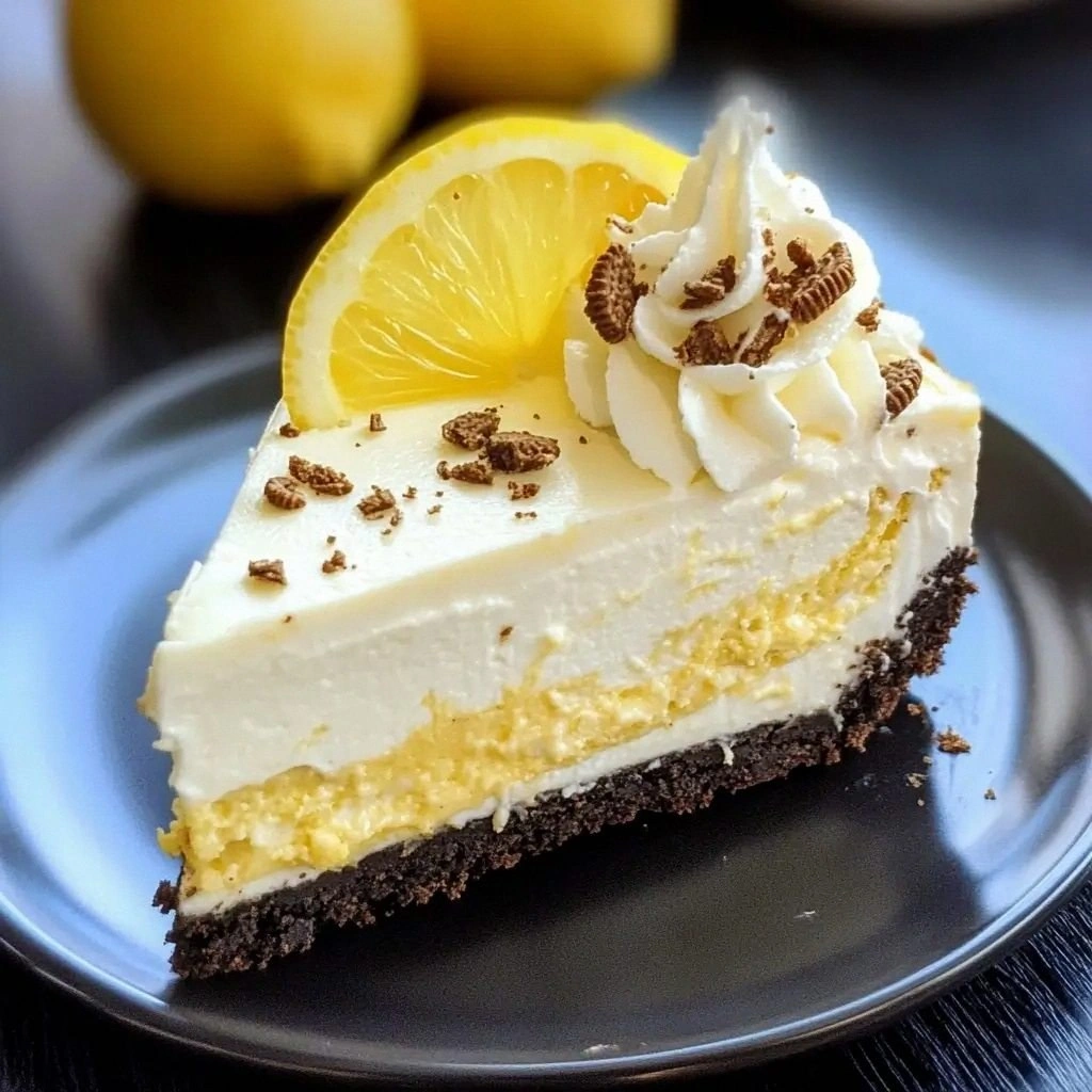 Lemon Oreo Cheesecake Recipe