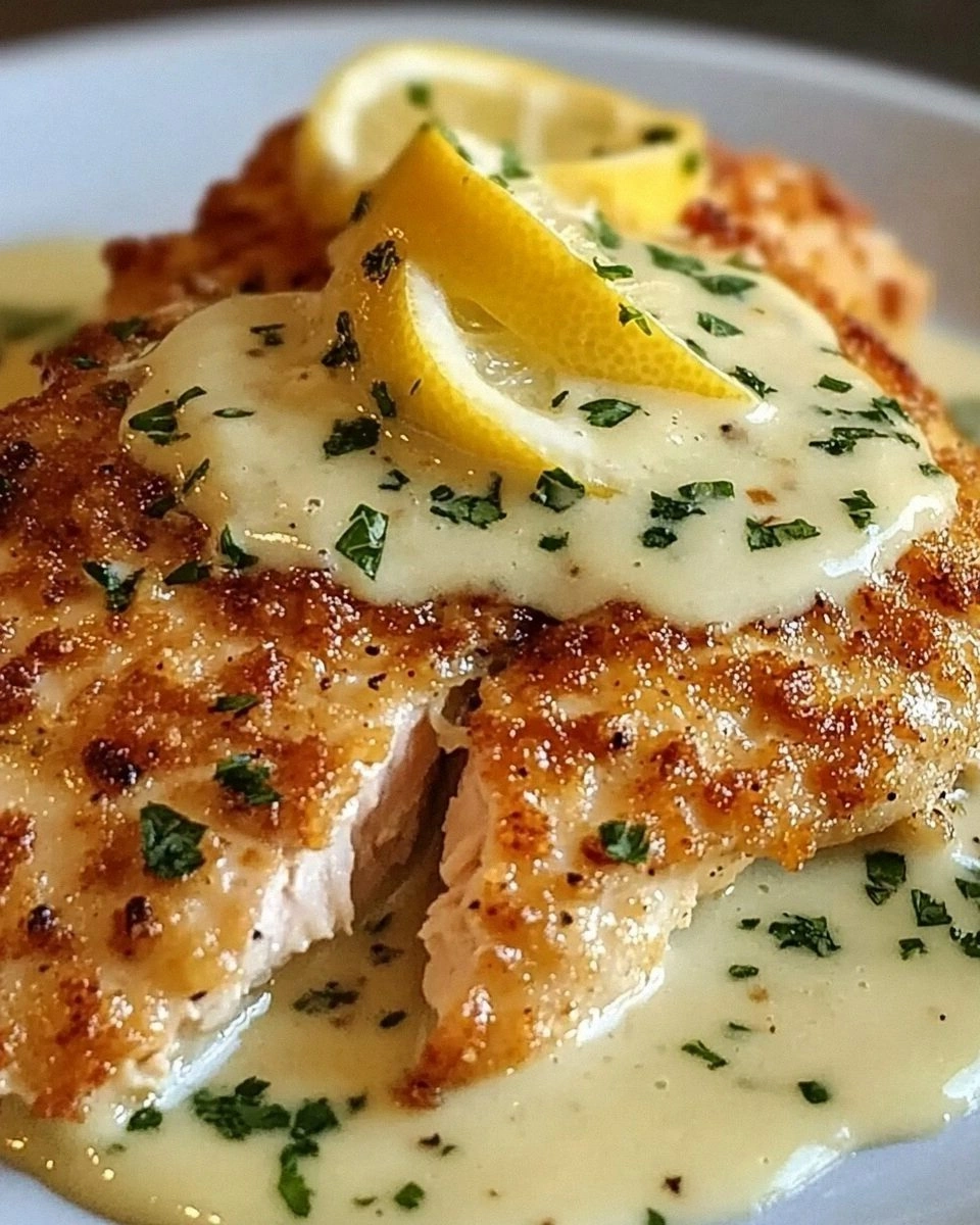 Lemon Pecorino Crusted Chicken