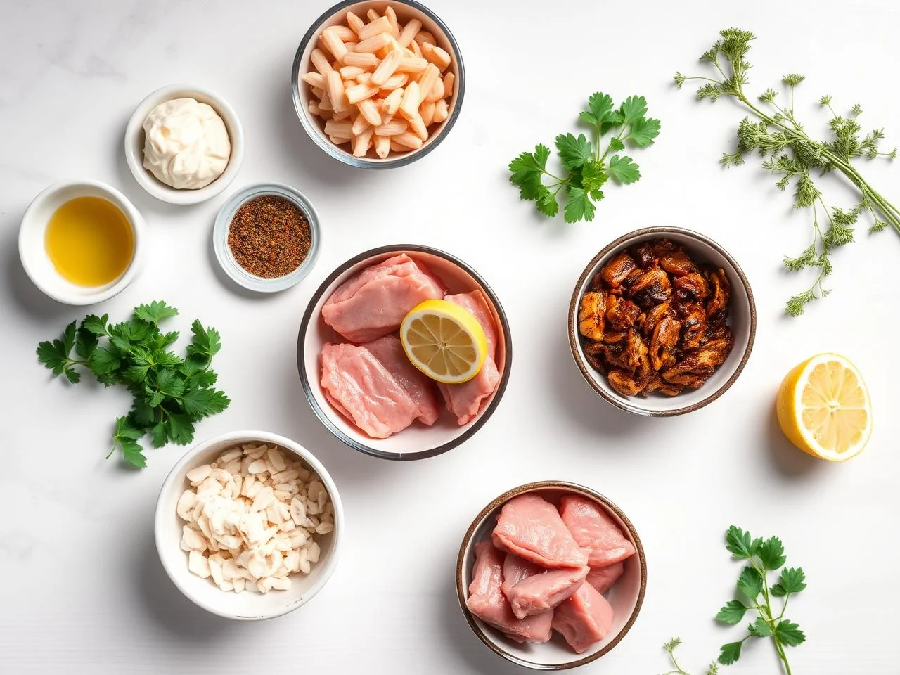 Ingredients for Lemon Pepper Ribs