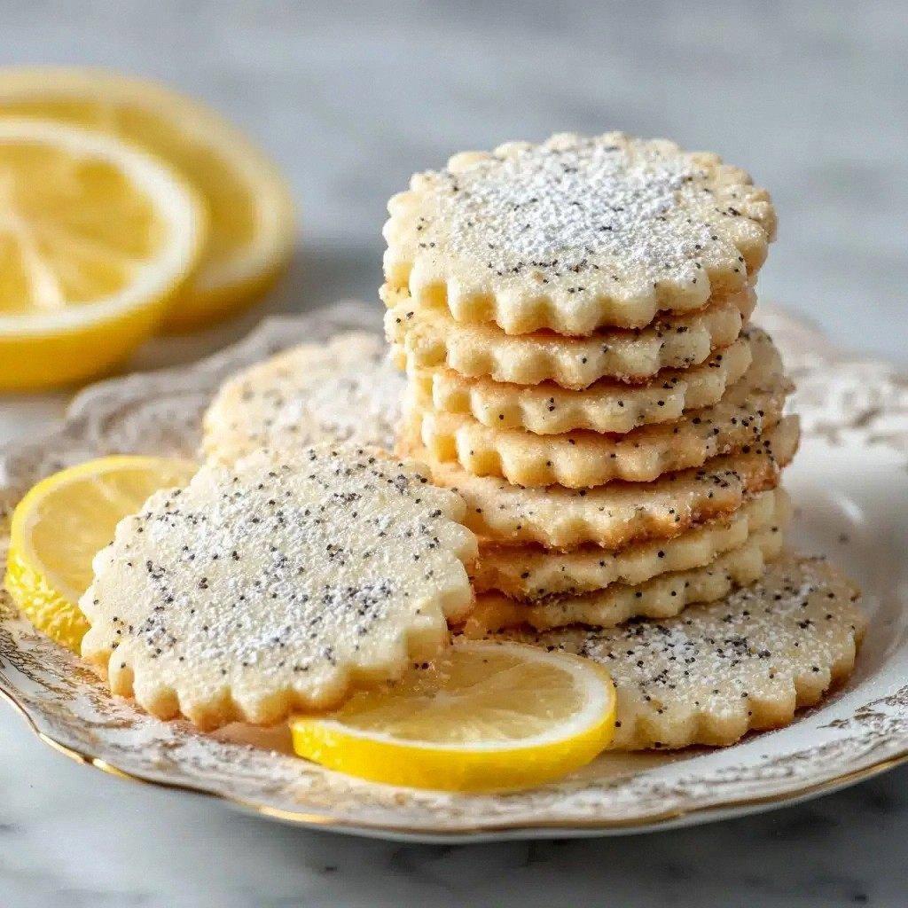 Lemon Poppy Seed Shortbread Co