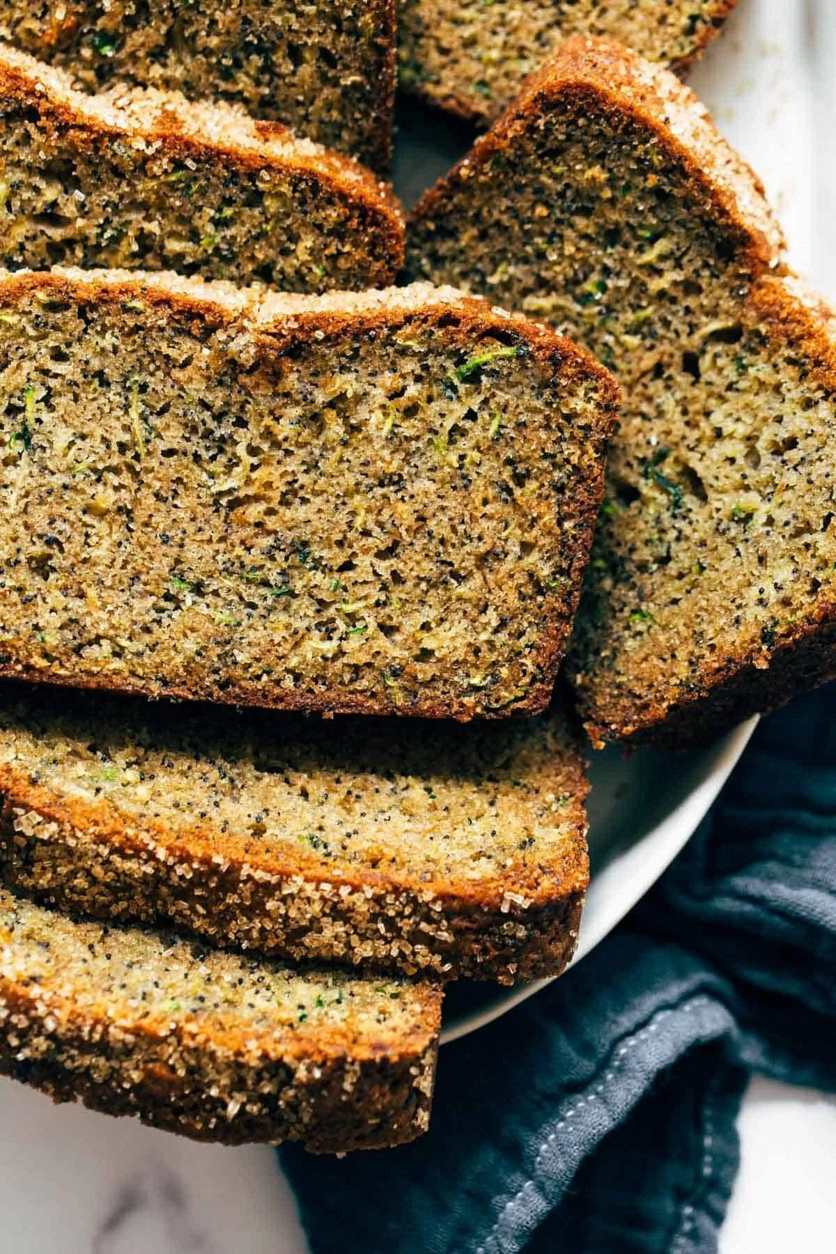 Lemon Poppyseed Zucchini Bread