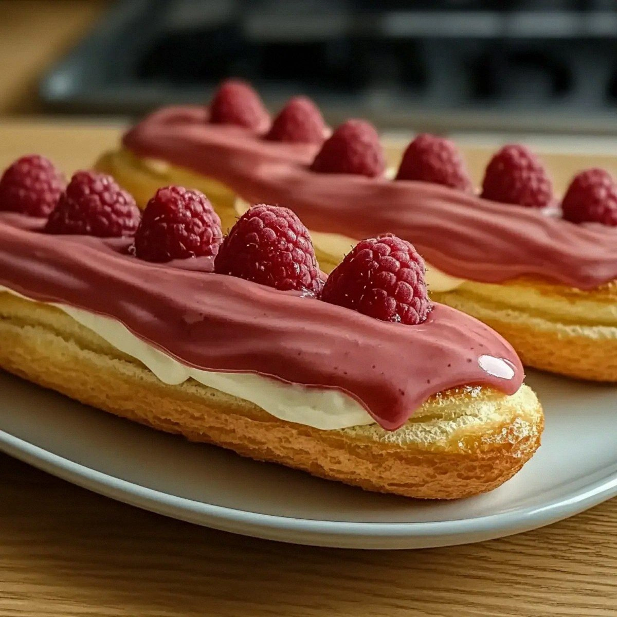 Lemon Raspberry Eclairs: A Delightful Twist on Classic Dessert