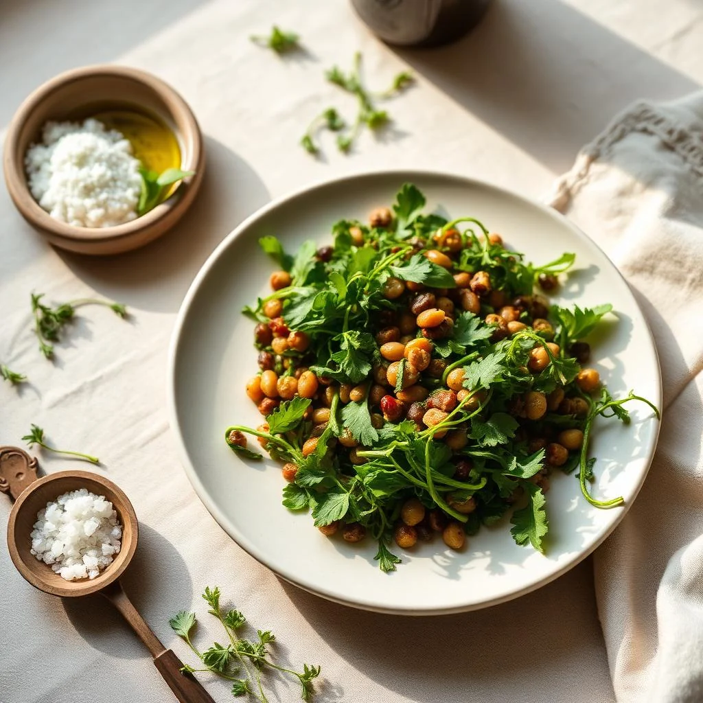 Lentil And Arugula Salad