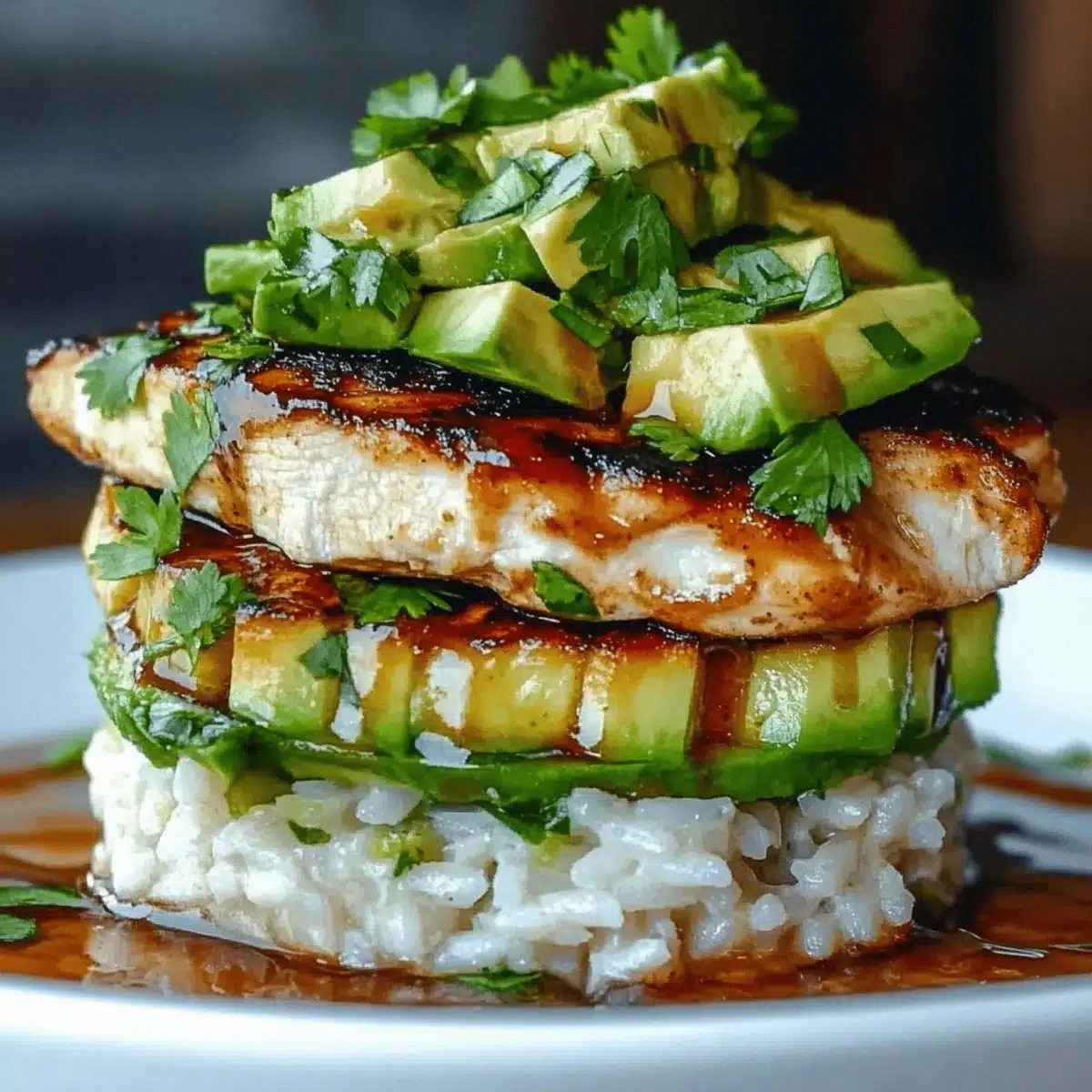 Lime Chicken & Avocado Rice Stack: A Fresh Meal Prep Joy