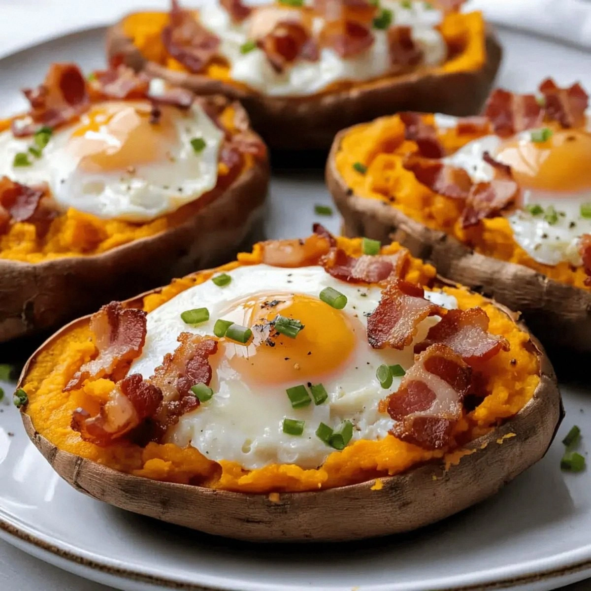 Loaded Breakfast Sweet Potatoes for a Hearty Start