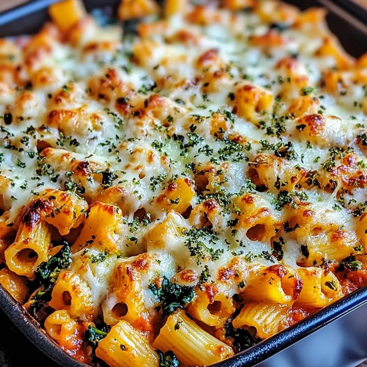 Loaded Veggie Baked Ziti for Cozy Nights In