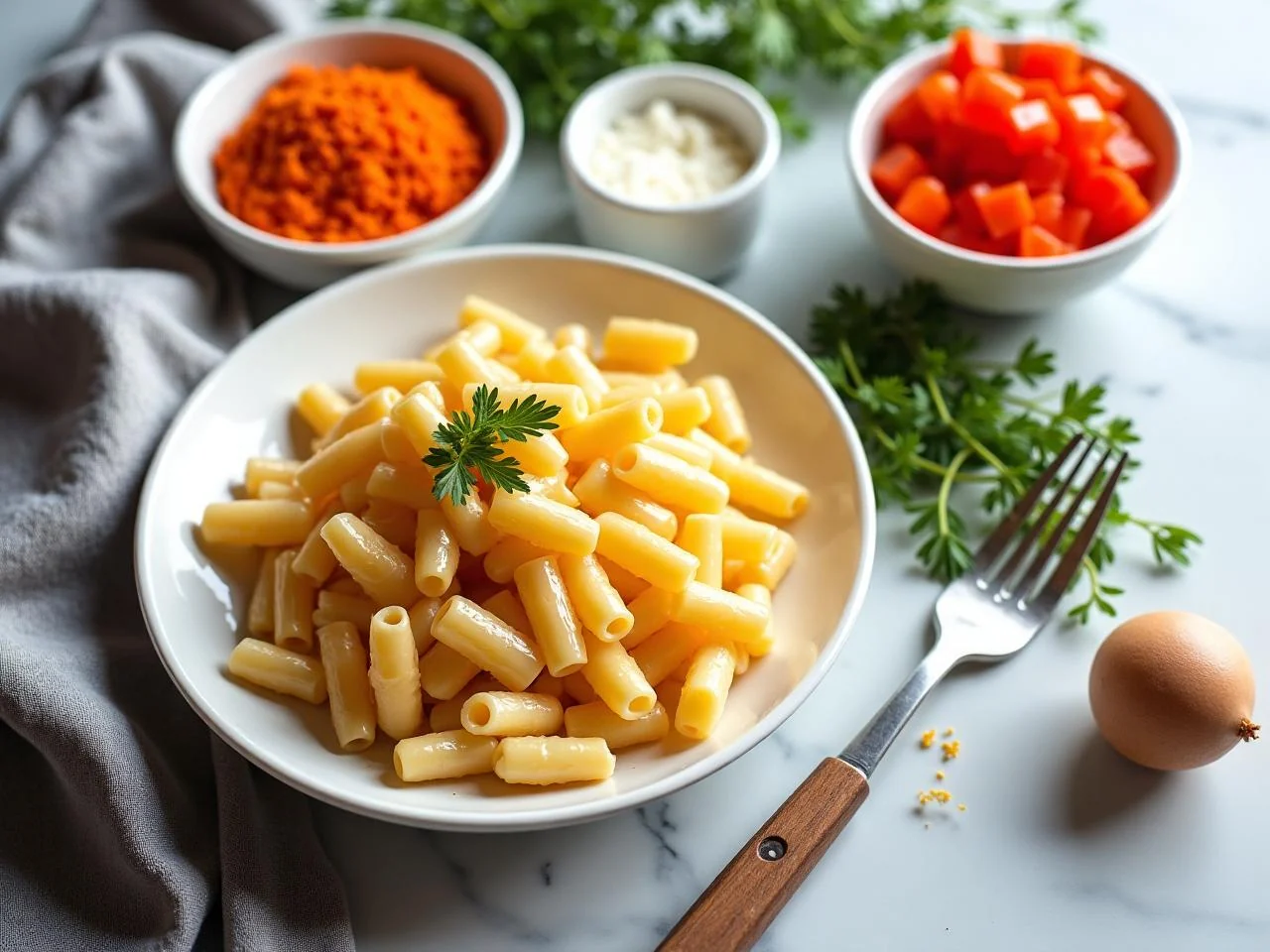 Ingredients for Lobster Mac And Cheese