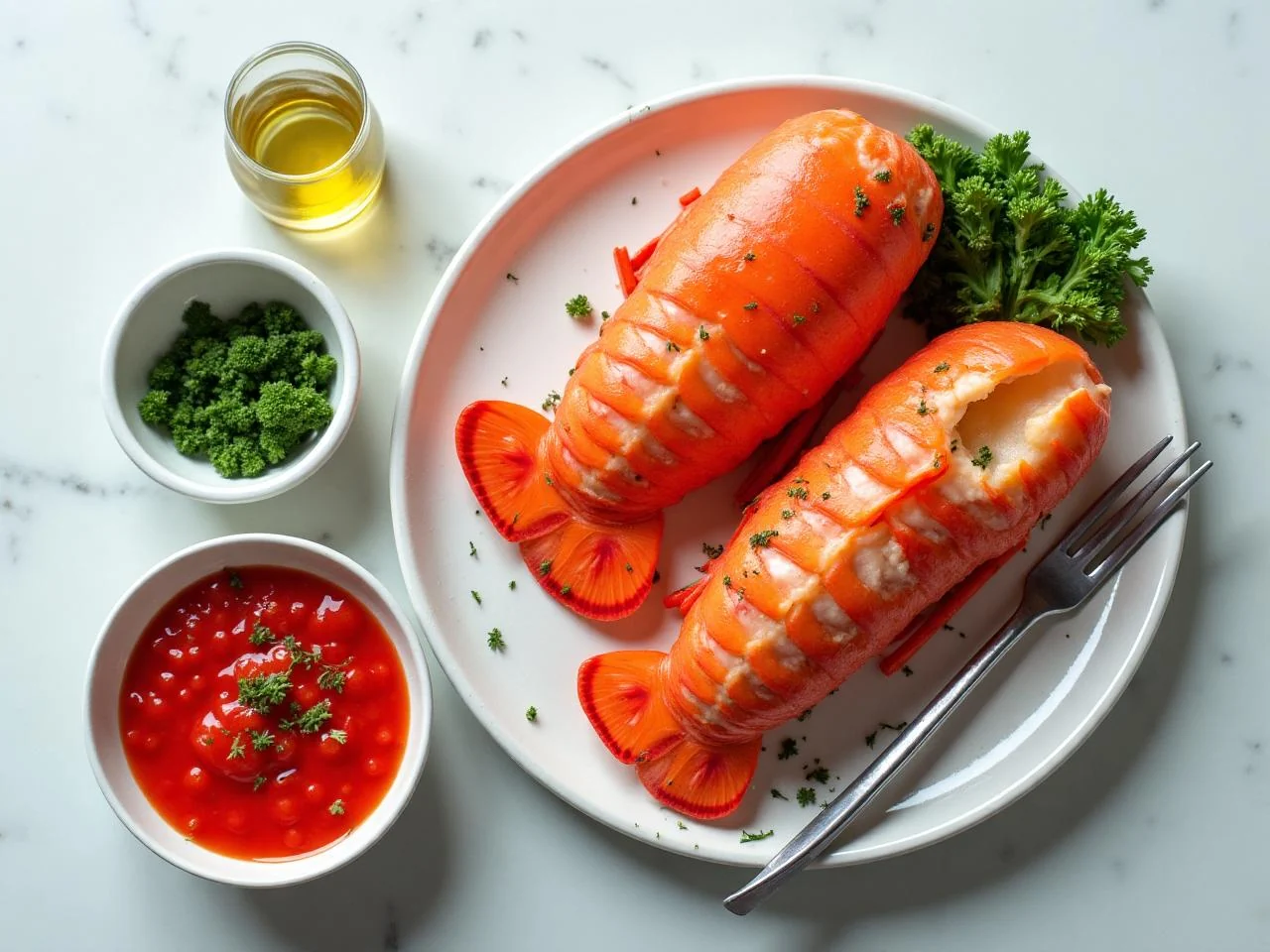 Ingredients for Lobster Tails