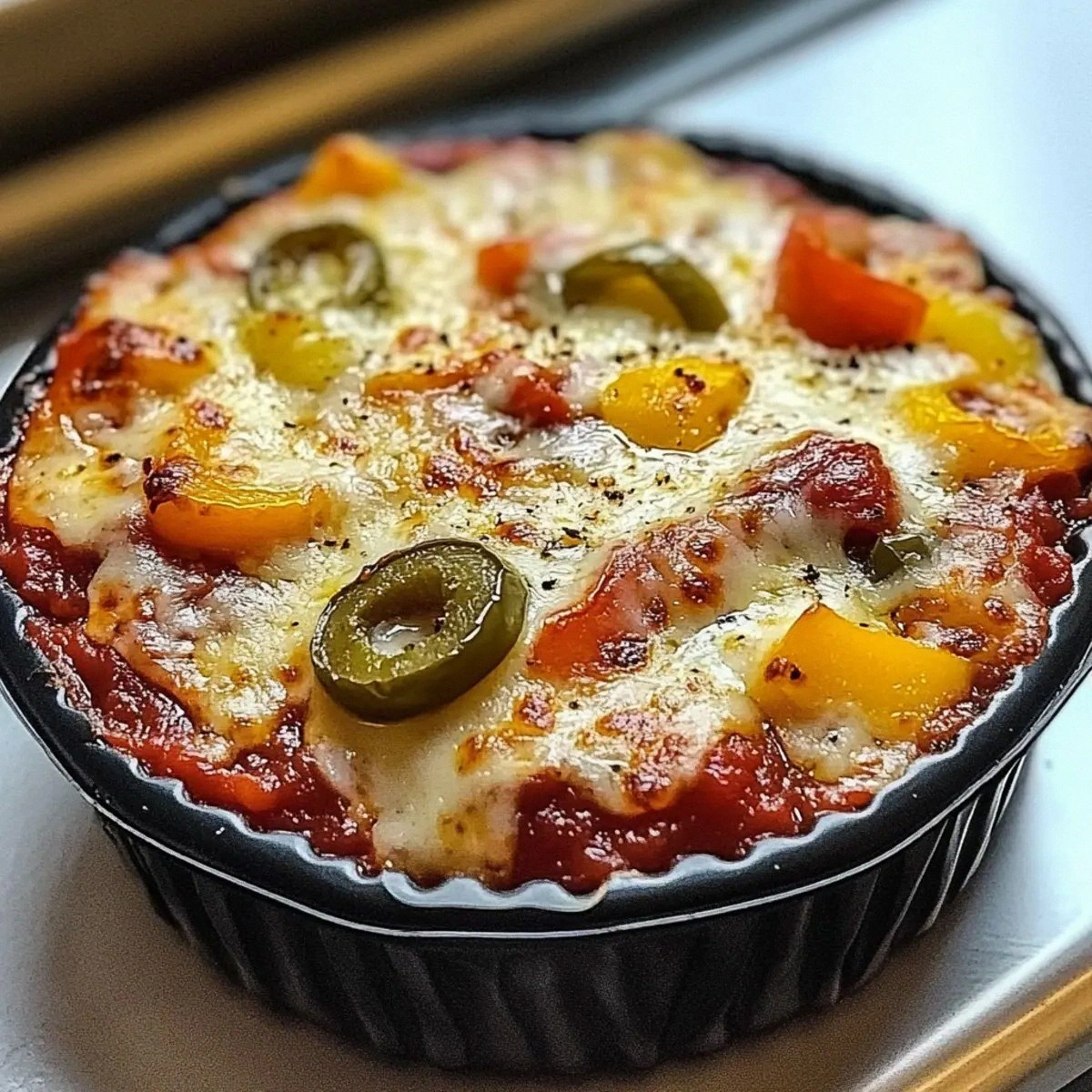 Low Carb Crustless Pizza Bowl: Guilt-Free Pizza Bliss