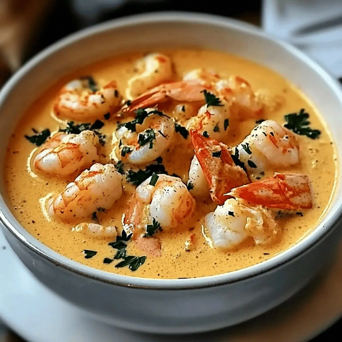 Luxe Crab and Shrimp Seafood Bisque: Comfort in Every Spoonful