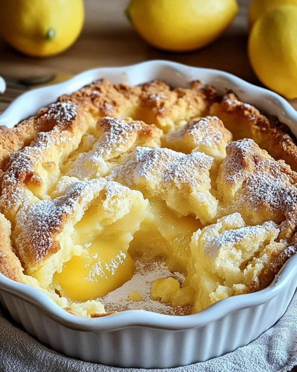 Magic Lemon Cobbler Recipe: A Delightful Dessert Experience