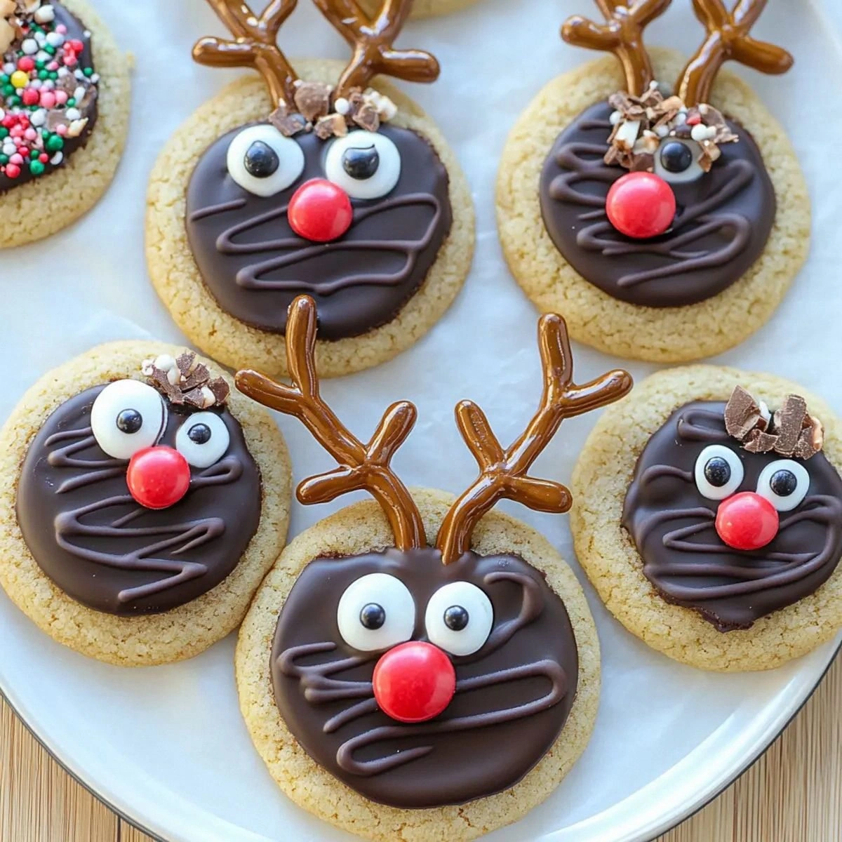 Magical Reindeer Cake Mix Cookies for Merry Holiday Baking
