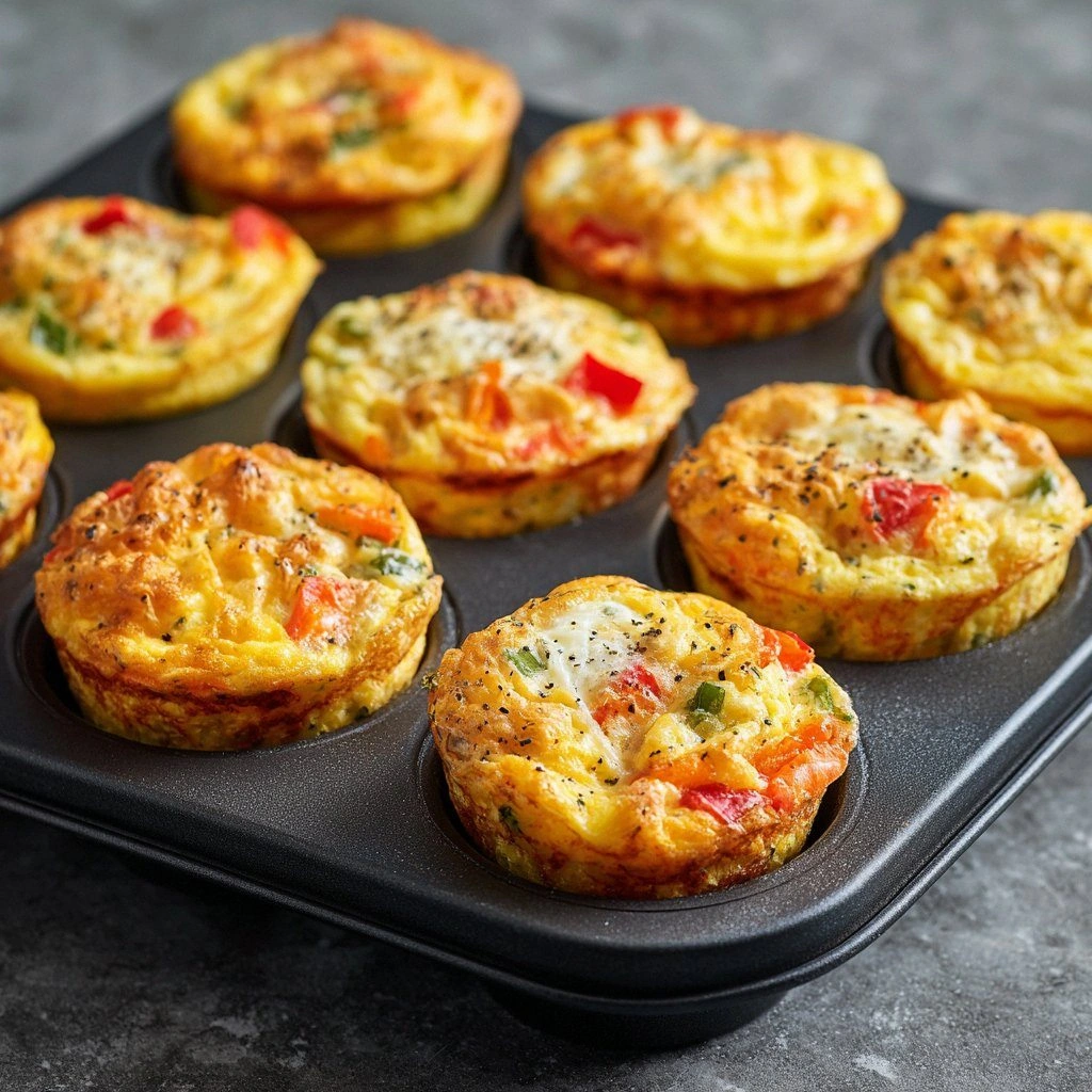 Make-Ahead Egg Muffins : Prote