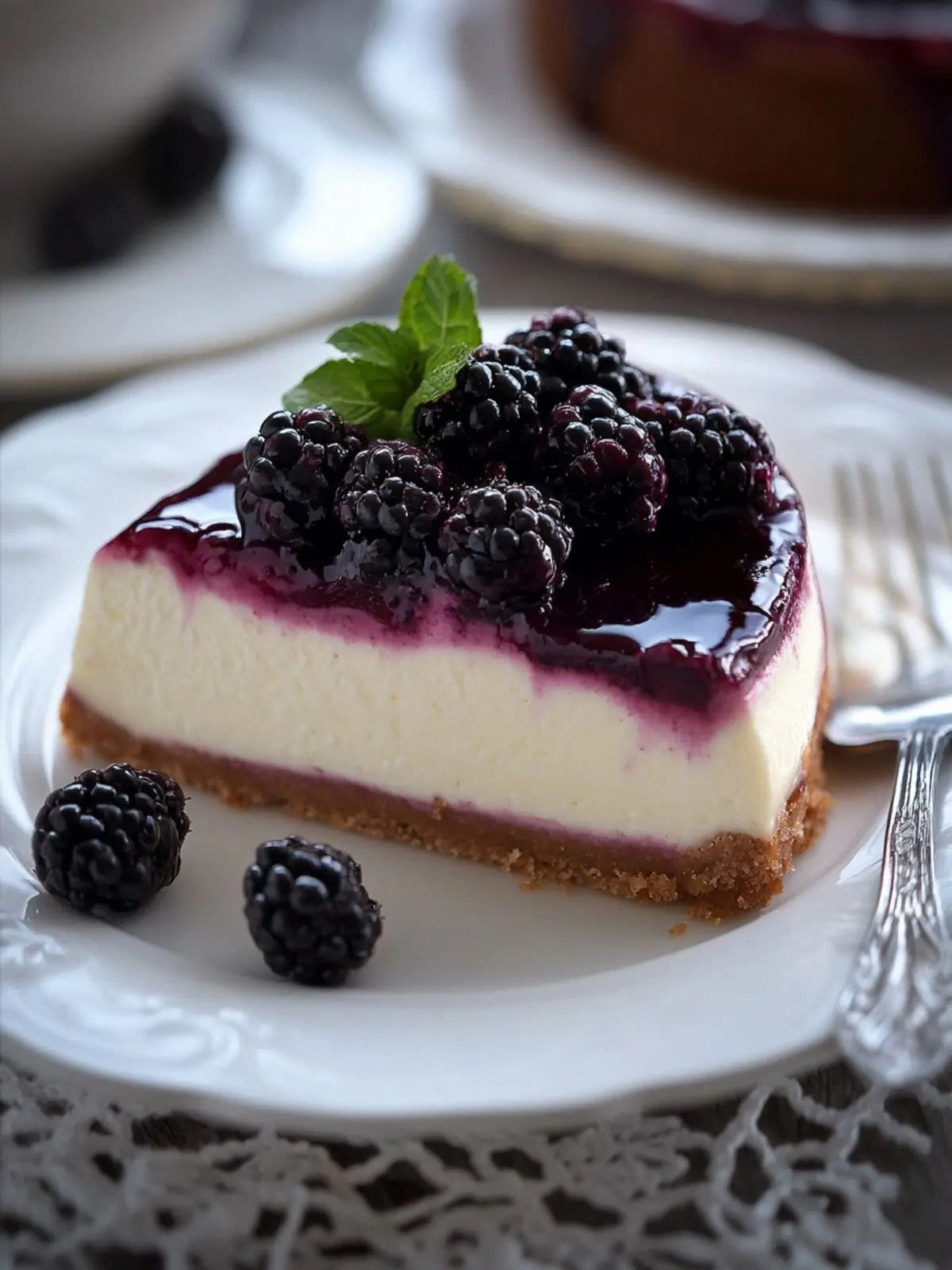 Make Blackberry Bliss Cheeseca