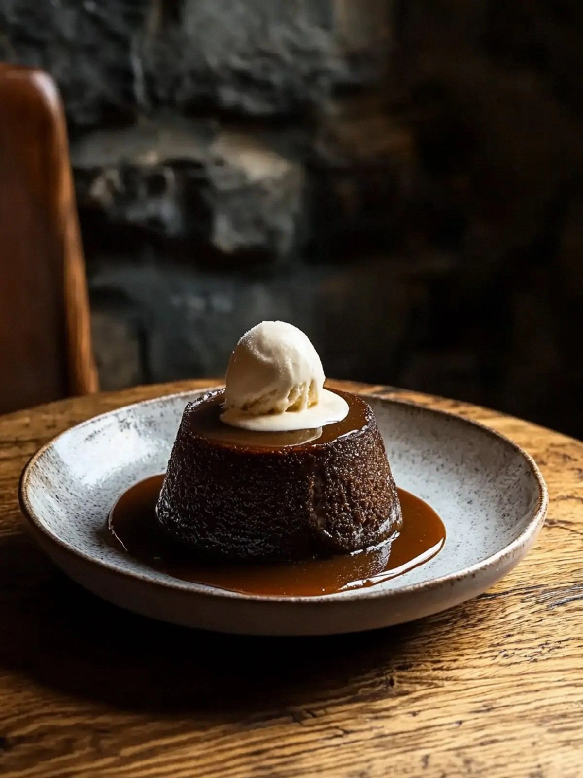 Malt Vinegar Sticky Toffee Pud