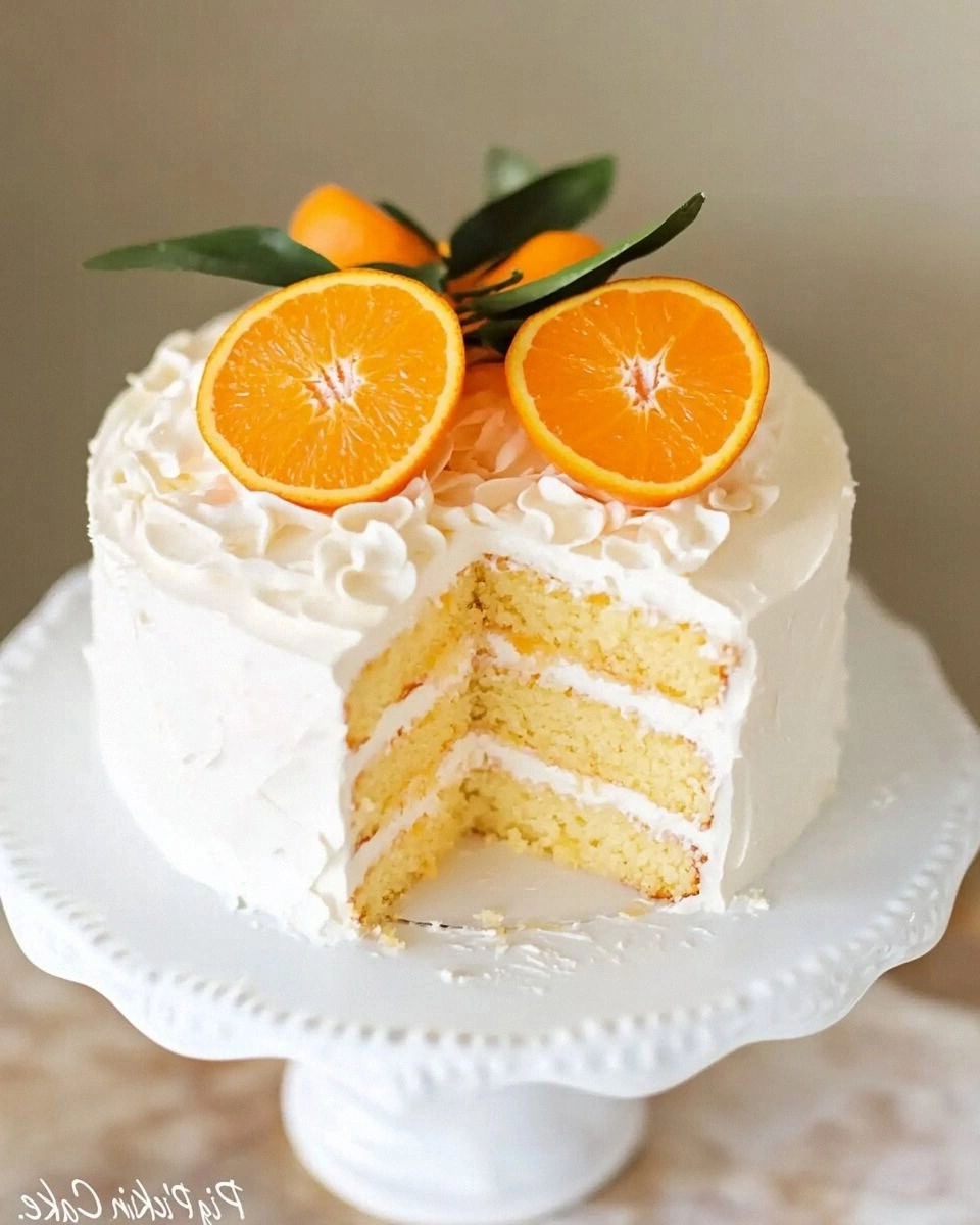 Mandarin Orange Cake