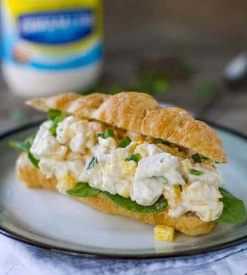 Mango Chicken Salad Sandwich