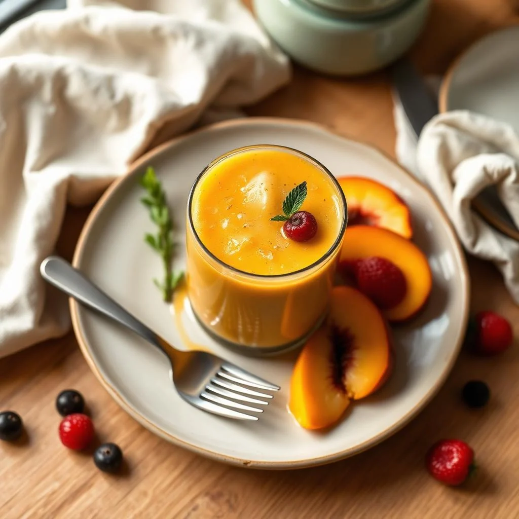 Mango Peach Smoothie