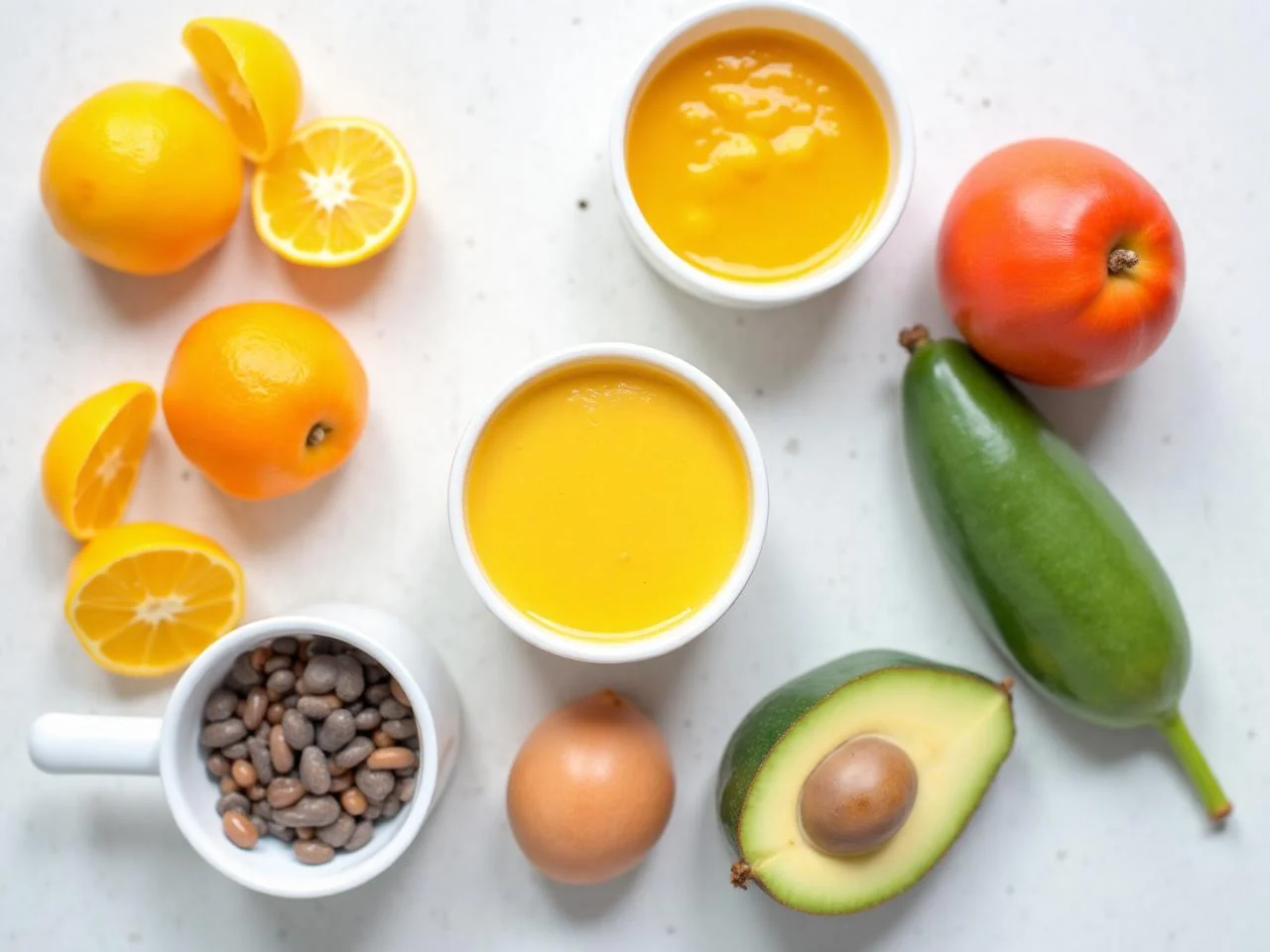 Ingredients for Mango Smoothie