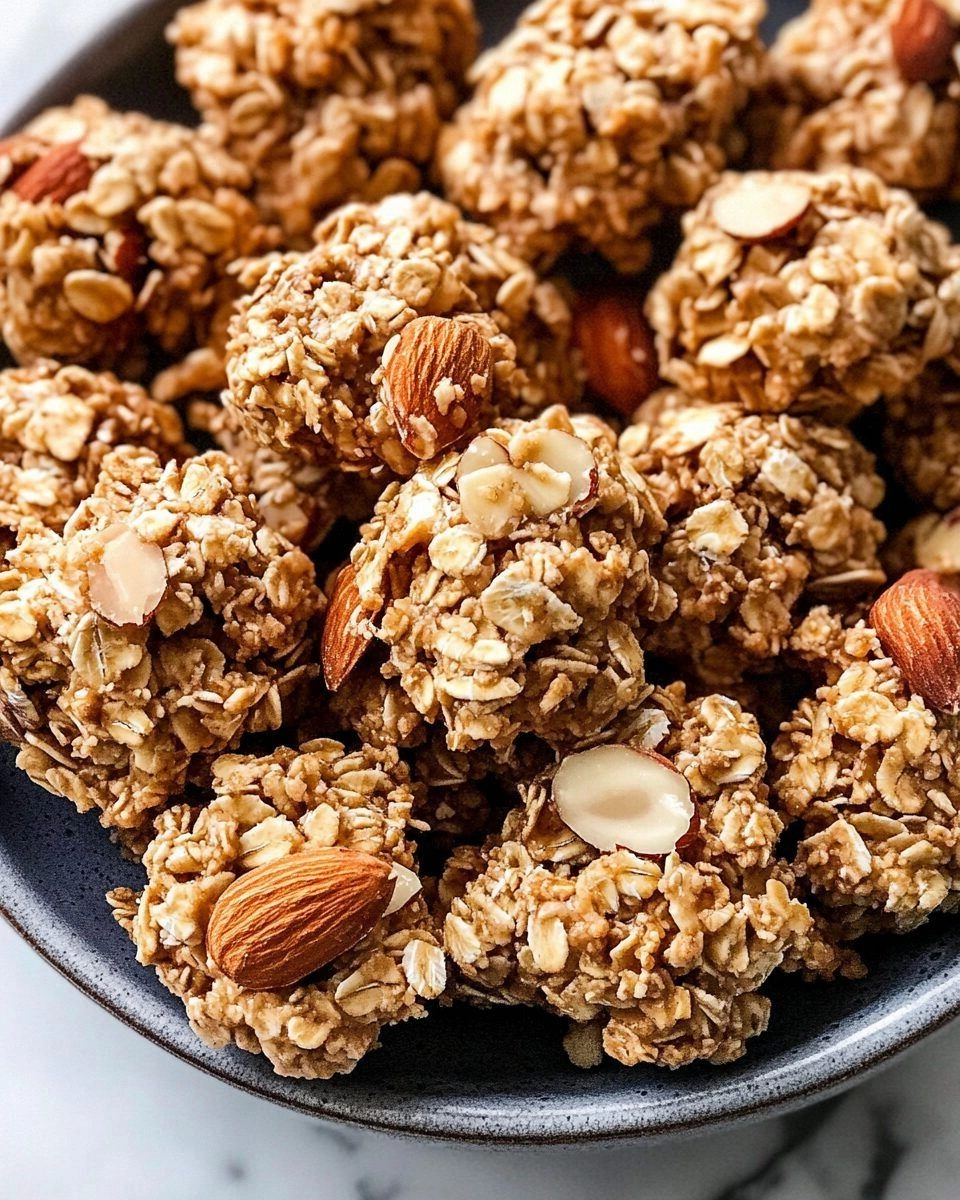 Maple Almond Granola Clusters