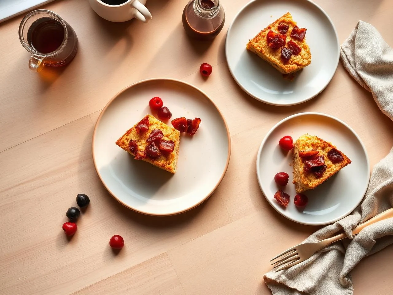 Maple Bacon Coffee Cake