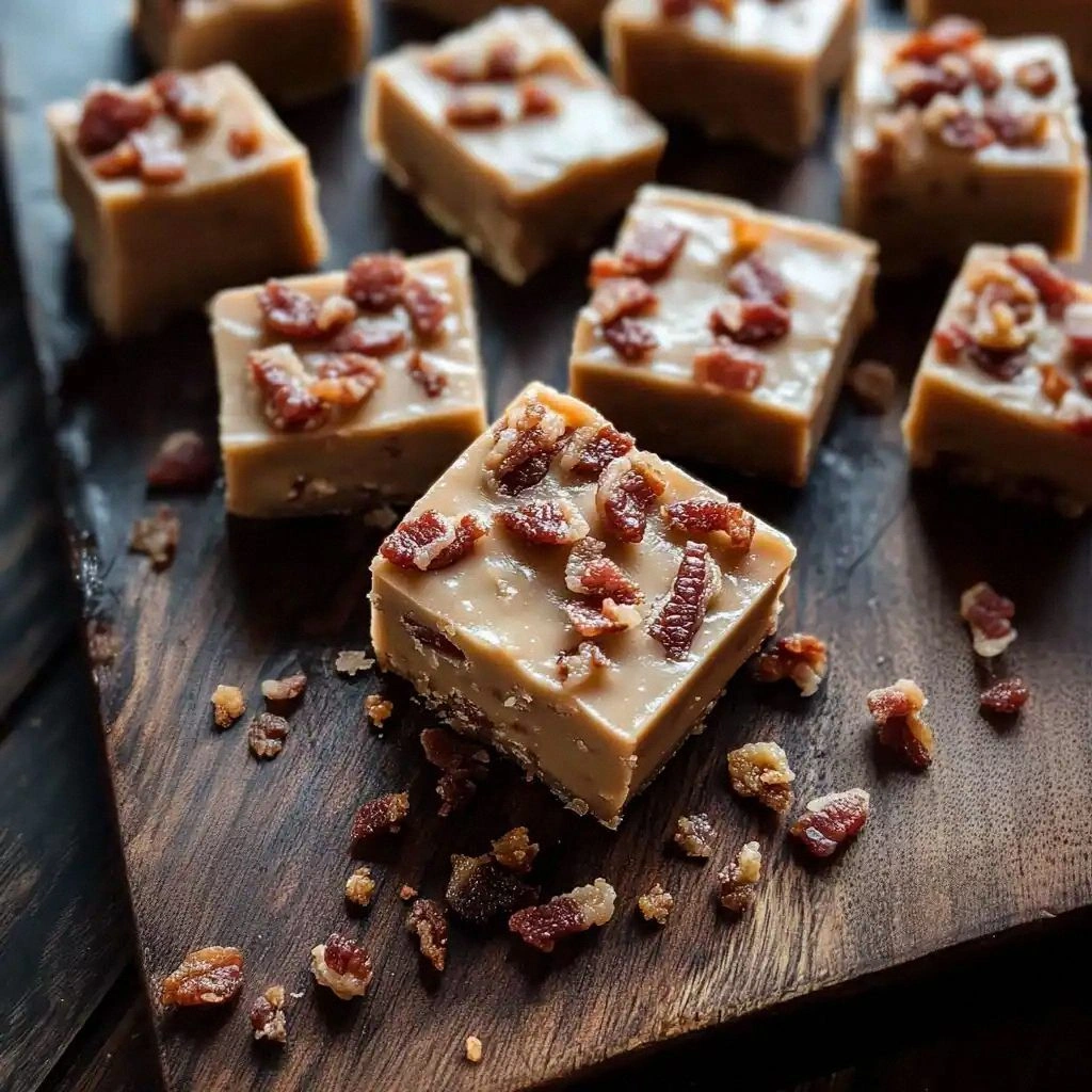 Maple Bacon Fudge: Sweet, Salt