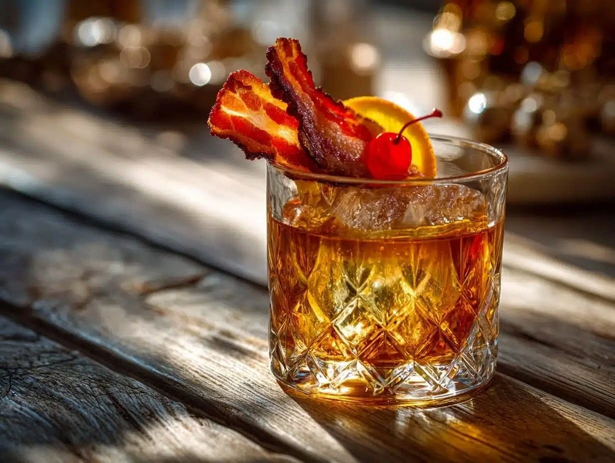 Maple Bacon Old Fashioned Recipe Easy Smoky-Sweet Cocktail