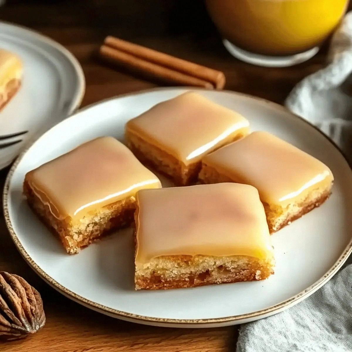 Maple Donut Bars That Melt in Your Mouth – A Fall Delight