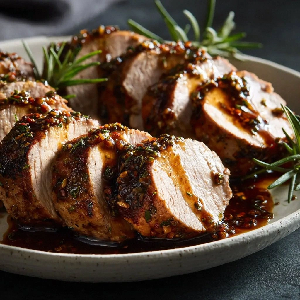 Maple Mustard Pork Tenderloin 
