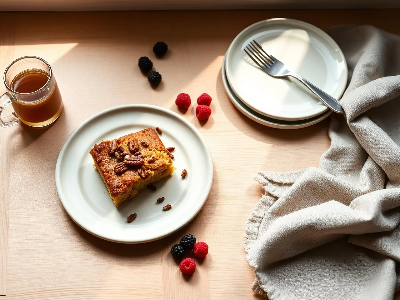 Maple Pecan Coffee Cake
