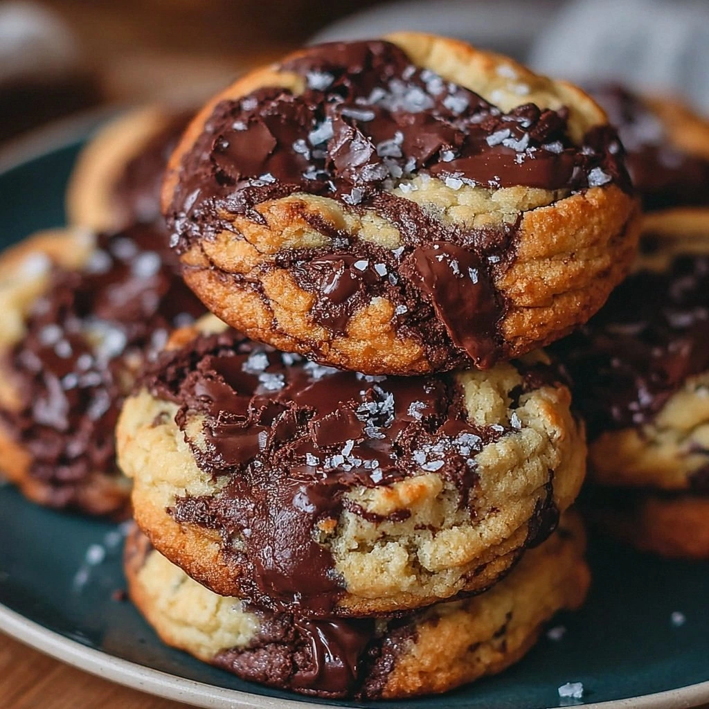 Marble Chocolate Chips Cookies