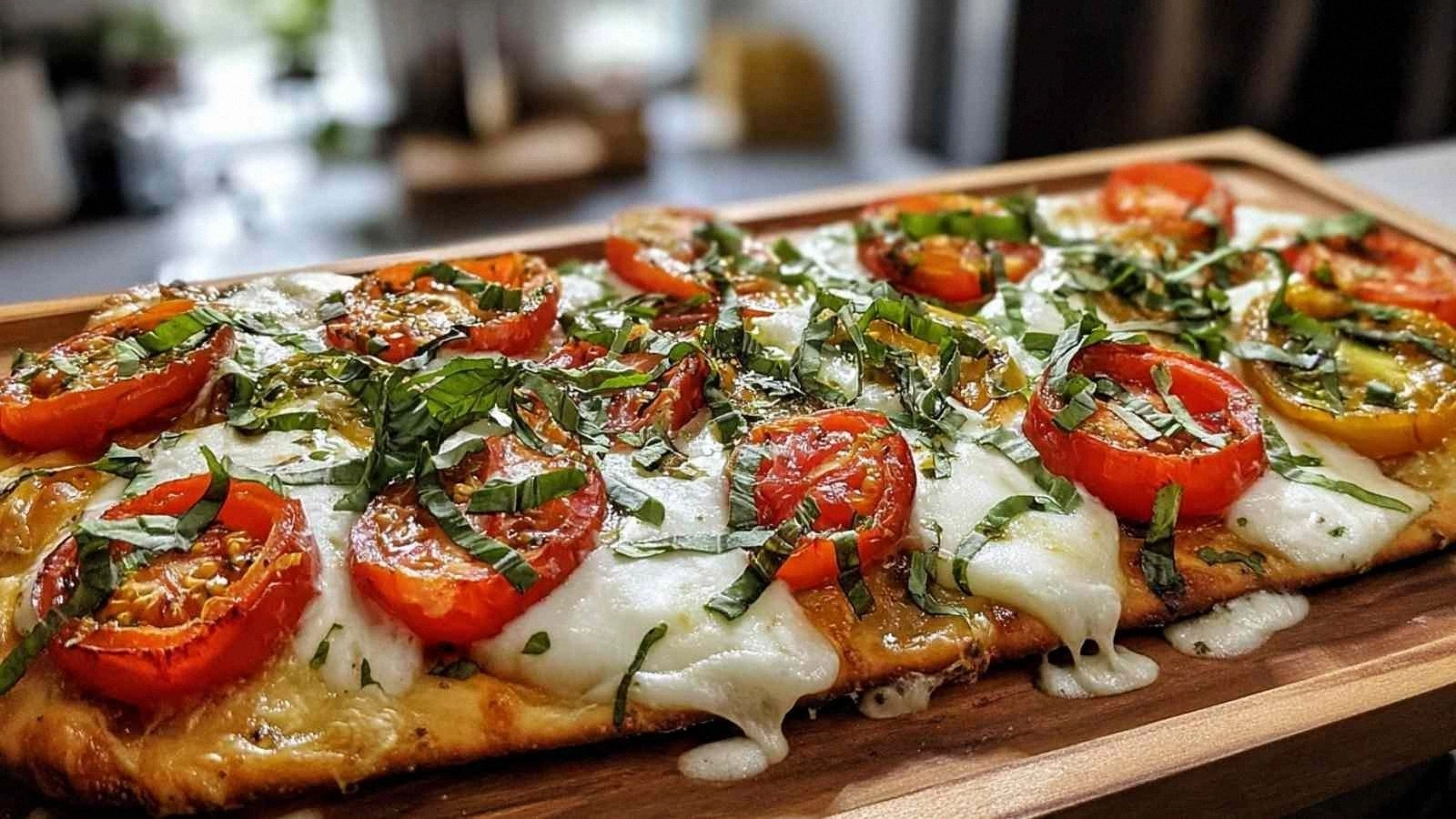 Margherita Flat Bread Pizza