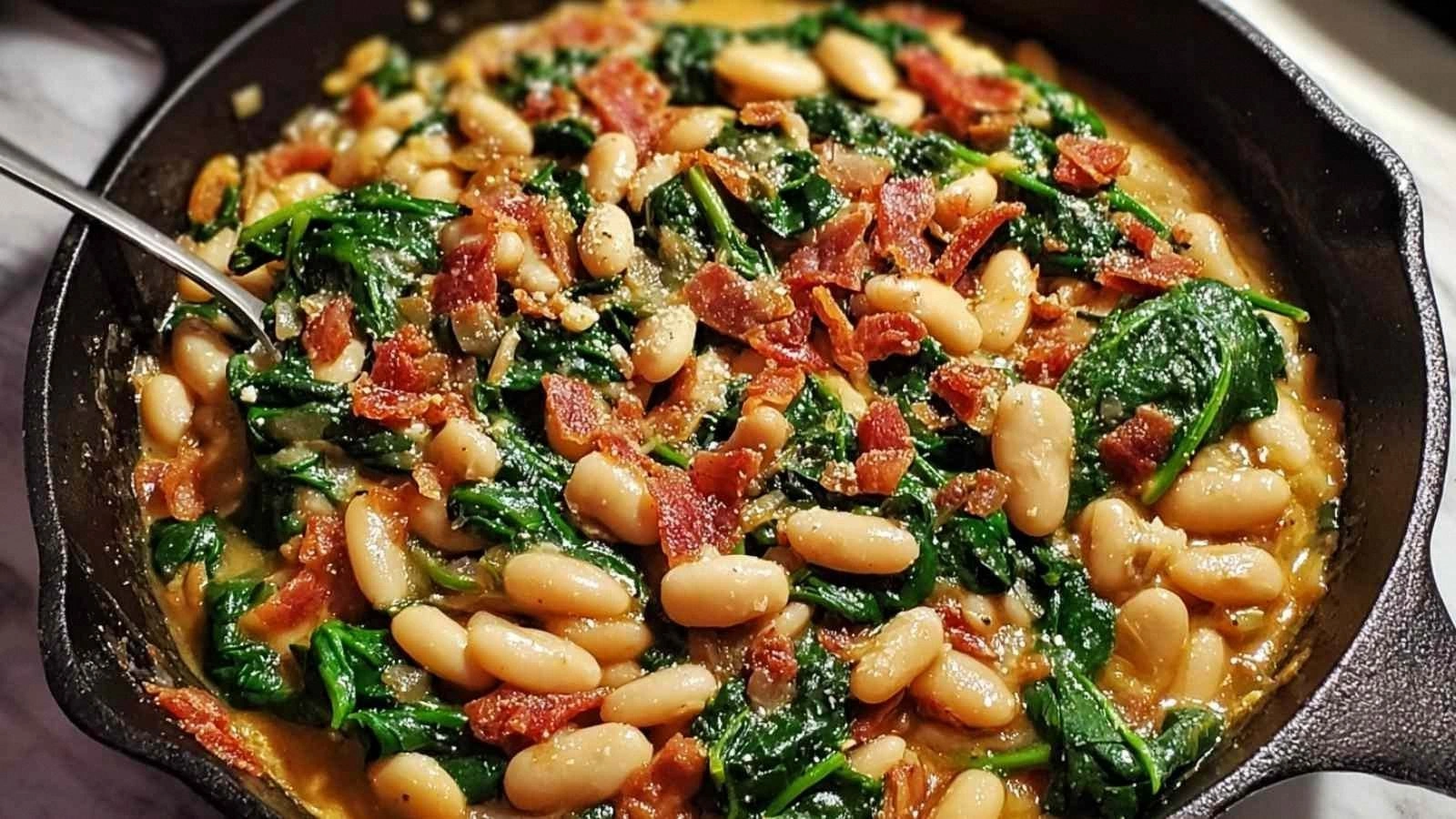 Marry Me White Bean Spinach Sk